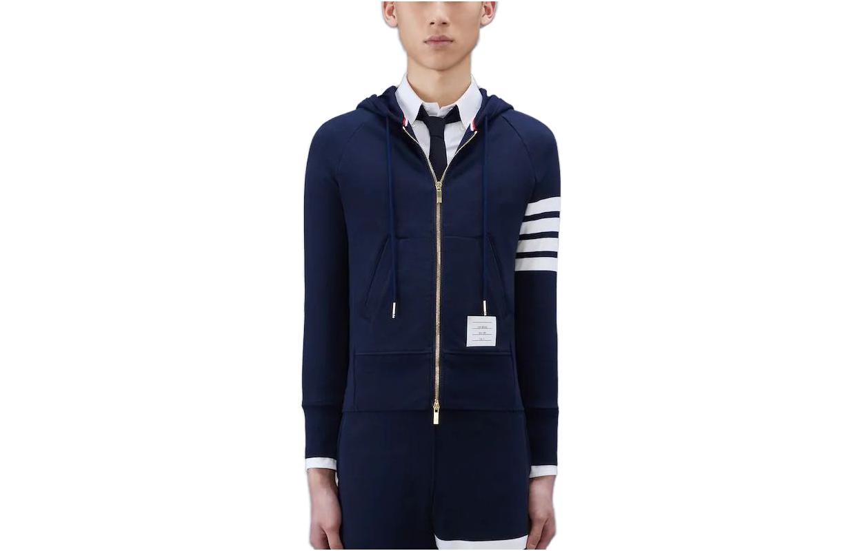 

THOM BROWNE Куртка мужская морская синяя, Marine Blue