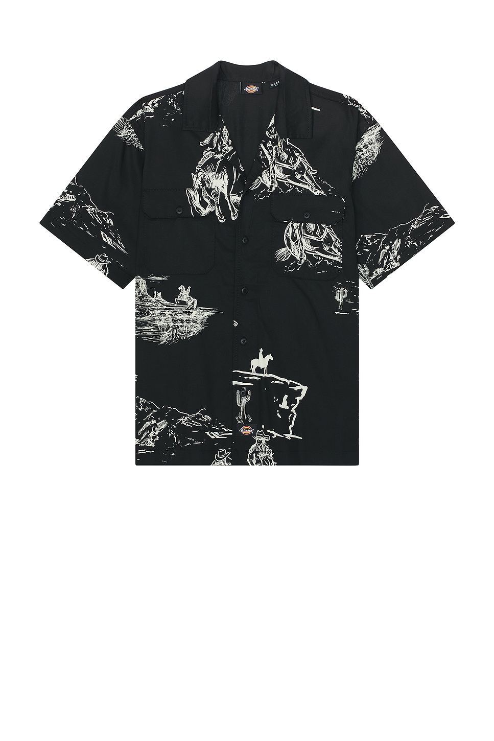 

Рабочая рубашка с коротким рукавом Savage Dickies, black