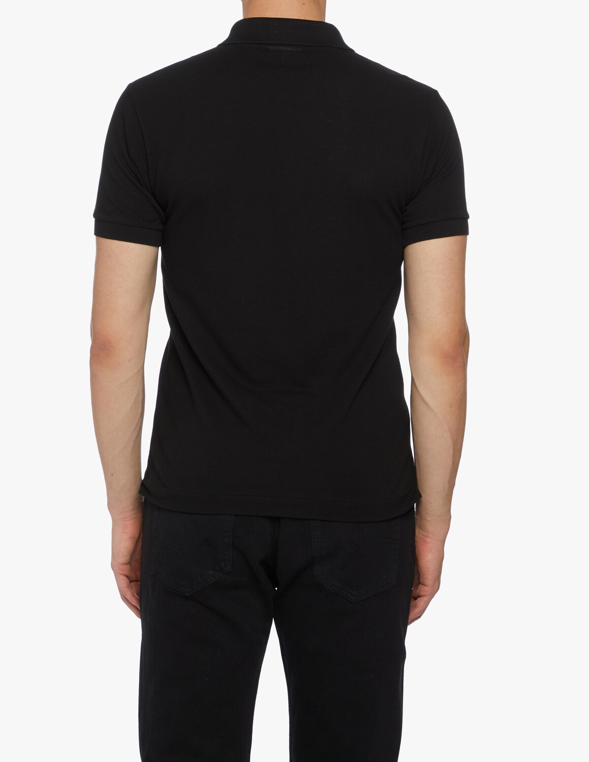 Поло Lacoste Классическое Nero — фото 3