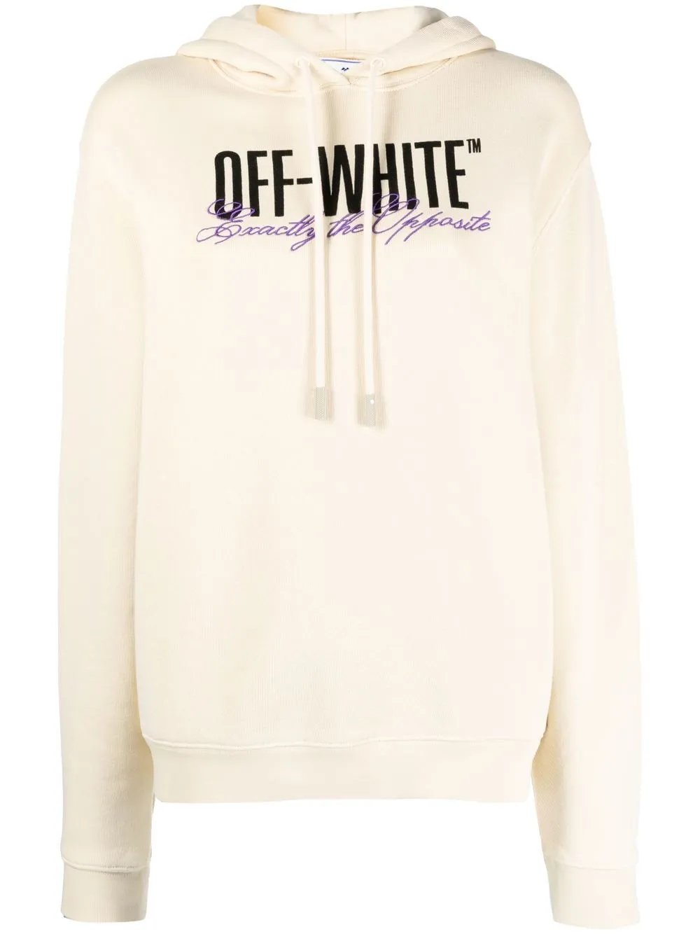 

Худи Big Logo Opposite OFF-WHITE, нейтральный