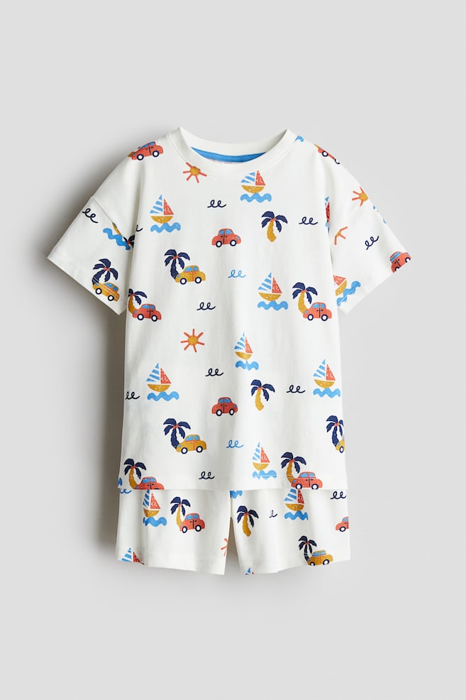 

Пижама из джерси с принтом H&M, мультиколор