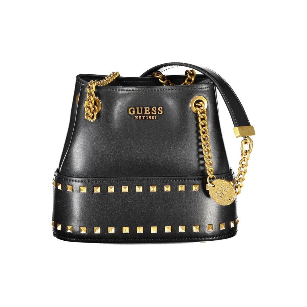 

Черная полиэтиленовая сумка Guess Shoes