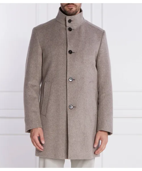 

Коричневое шерстяное пальто Joop!, бежевый