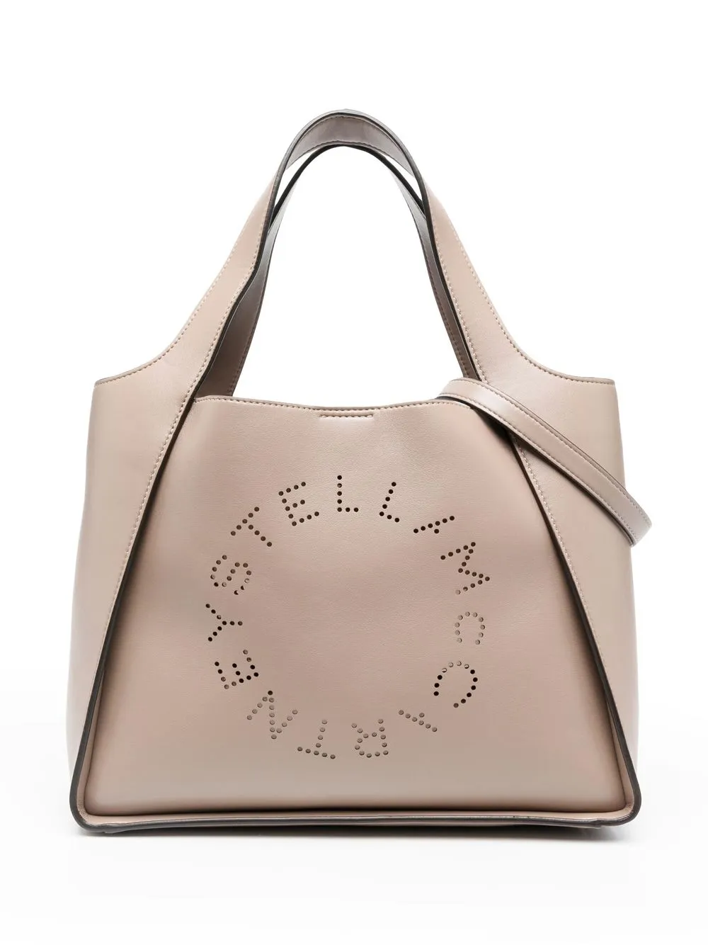 

Сумка-тоут Stella Logo Stella Mccartney, нейтральный