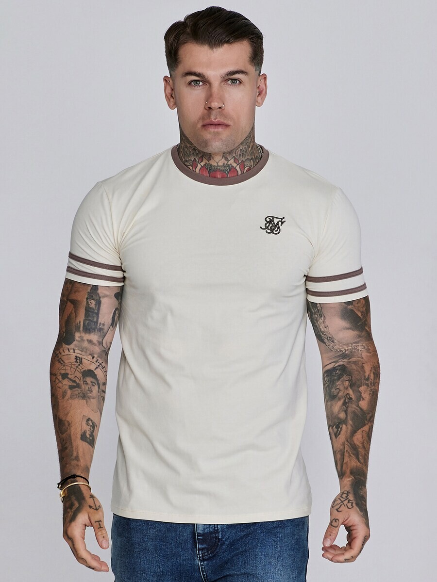 

Футболка SikSilk, экрю