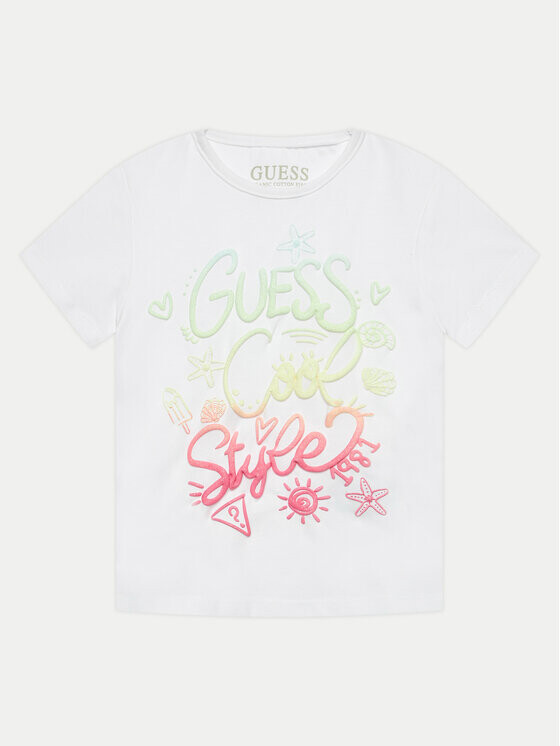 

Футболка стандартного кроя Guess, белый