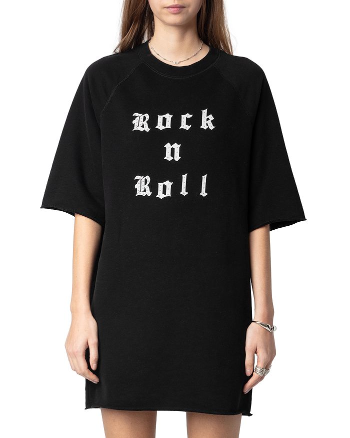

Футболка-платье Grace Rock'n'Roll Studs Zadig & Voltaire, черный