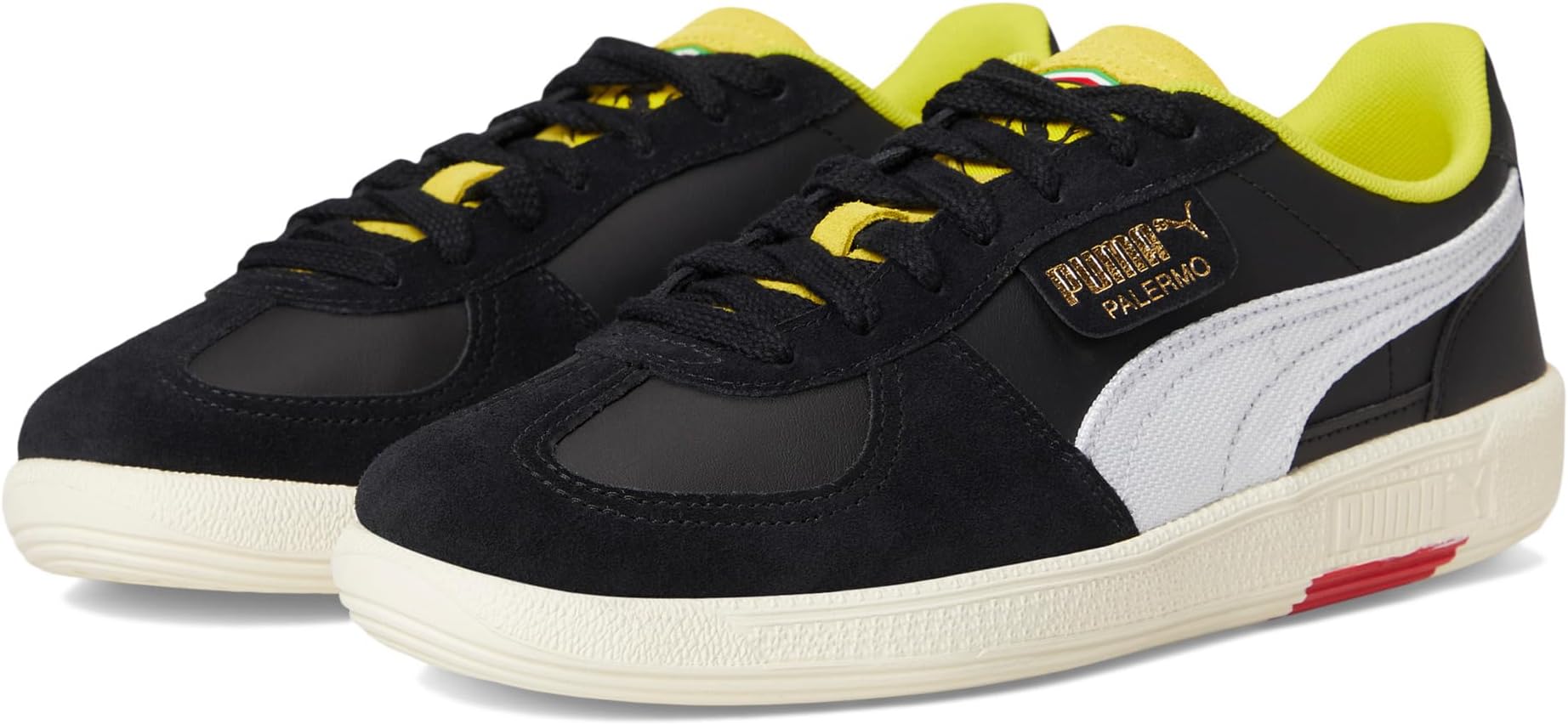 

Кроссовки PUMA Scuderia Ferrari Palermo Sneakers, цвет Puma Black/Puma White