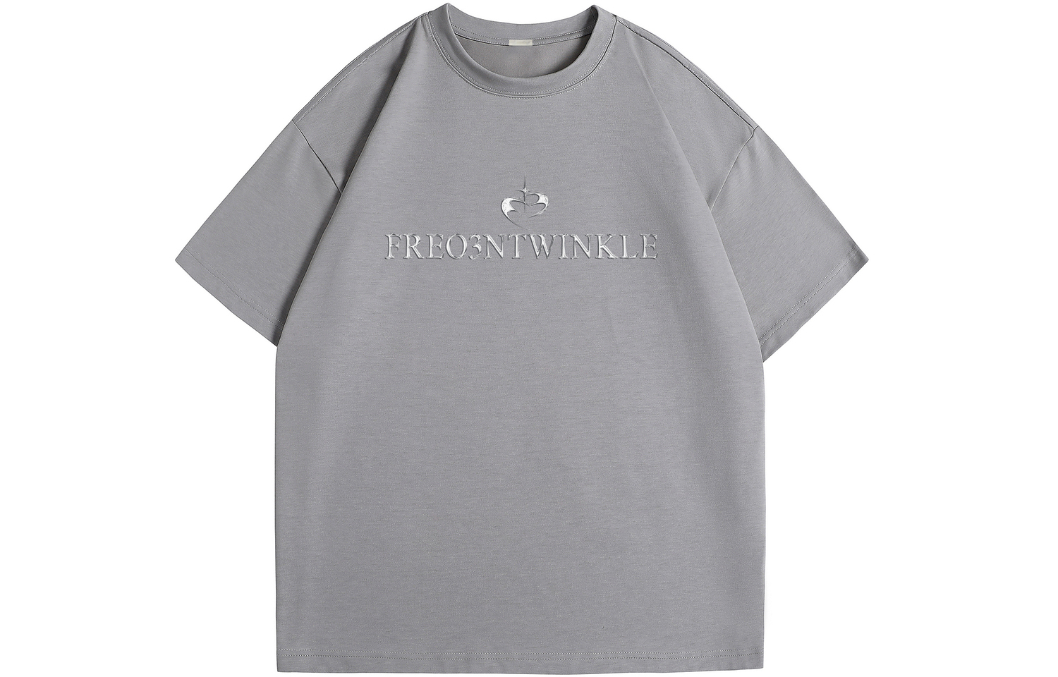 

Футболка унисекс FREO3N, светло-серый