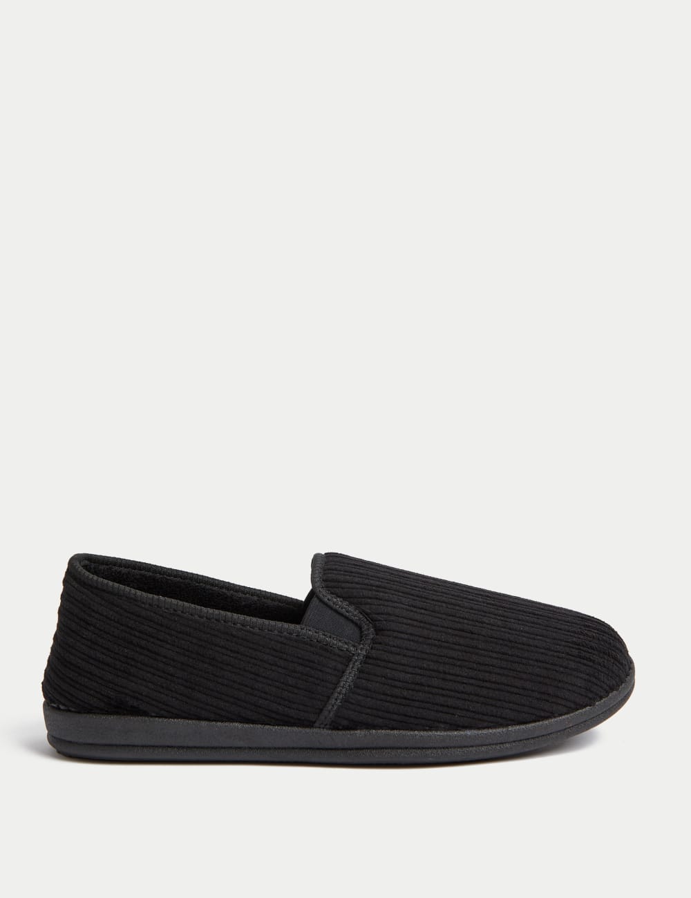 

Вельветовые тапочки с Freshfeet Marks & Spencer, черный