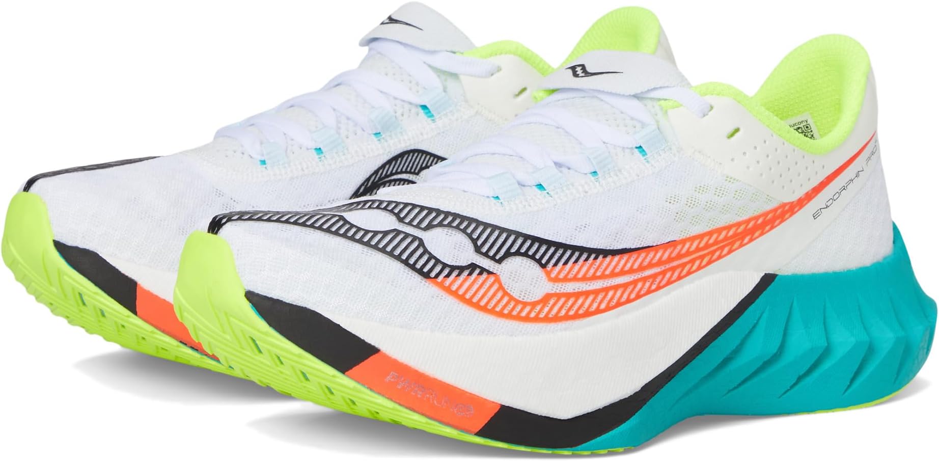 Кроссовки Saucony Endorphin Pro 4, цвет White/Mutant