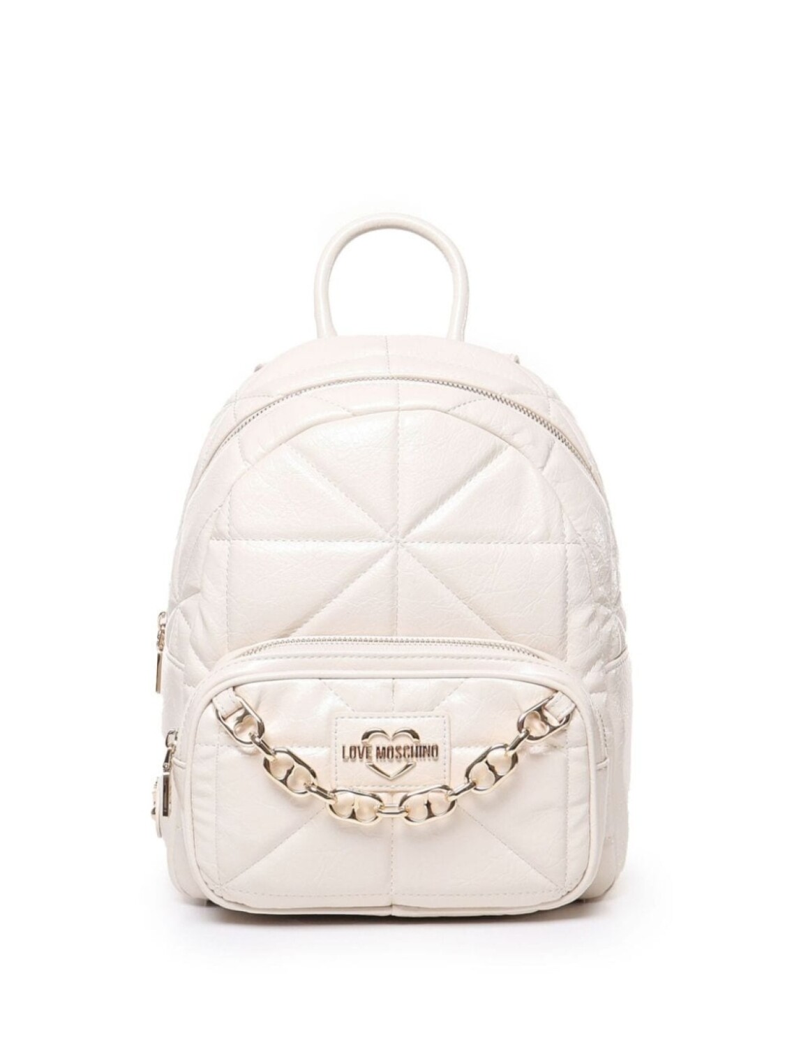 

Love Moschino стеганый рюкзак, нейтральный цвет