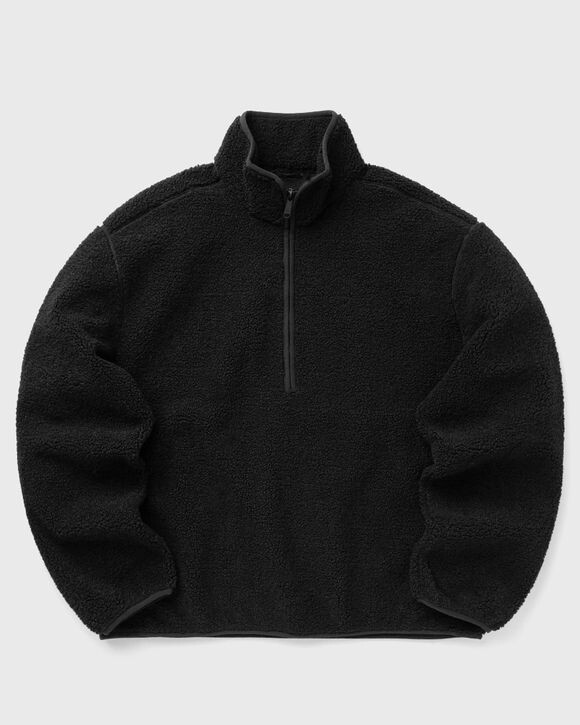 

Толстовка Calvin Klein Jeans Half Zip Sherpa, цвет ck black
