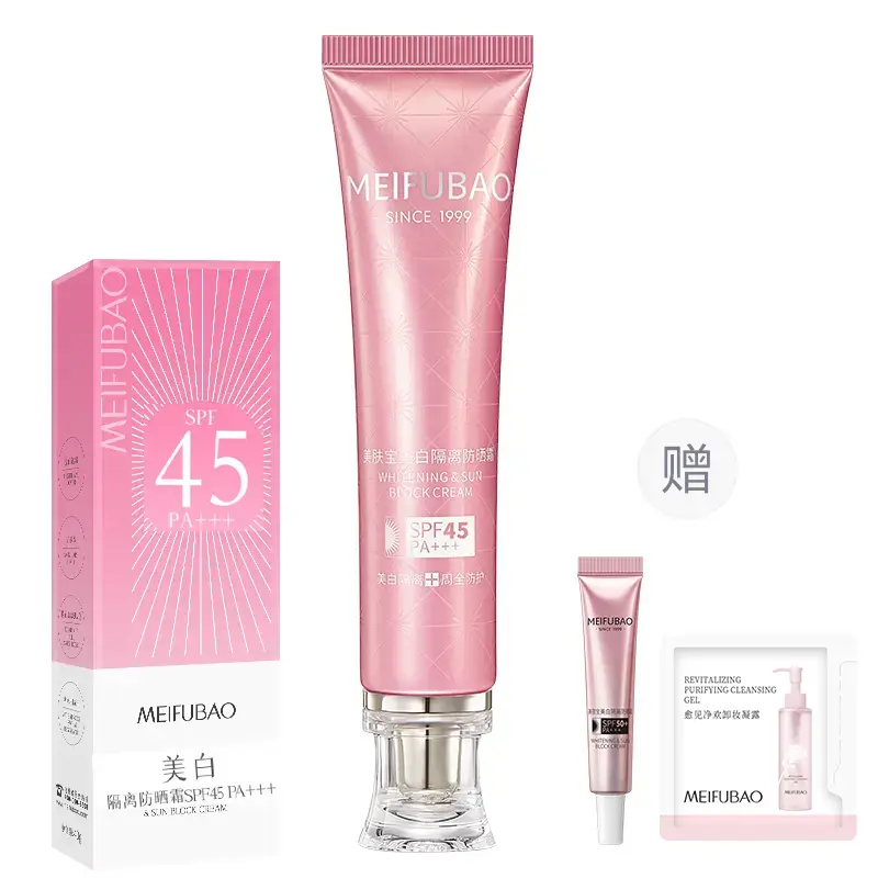 

Универсальный праймер с осветляющим эффектом и солнцезащитой UV Protection, водостойкий и устойчивый к поту SPF50/PA+++ 40мл+150мл SINCE 1999