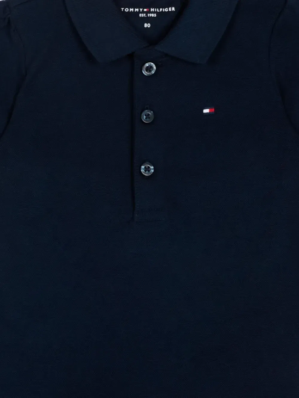Платье с короткими рукавами и оборками Tommy Hilfiger Junior, синий — фото 3