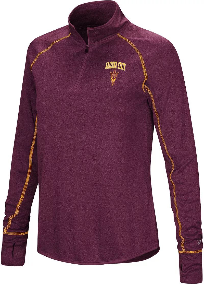 

Colosseum Женская куртка Arizona State Sun Devils Maroon Stingray на молнии