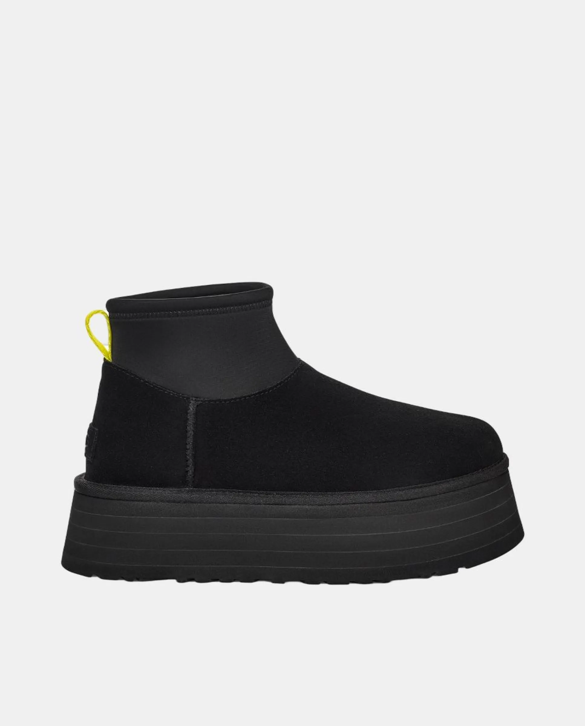 Ботинки женские UGG Mini Dipper на платформе, черный