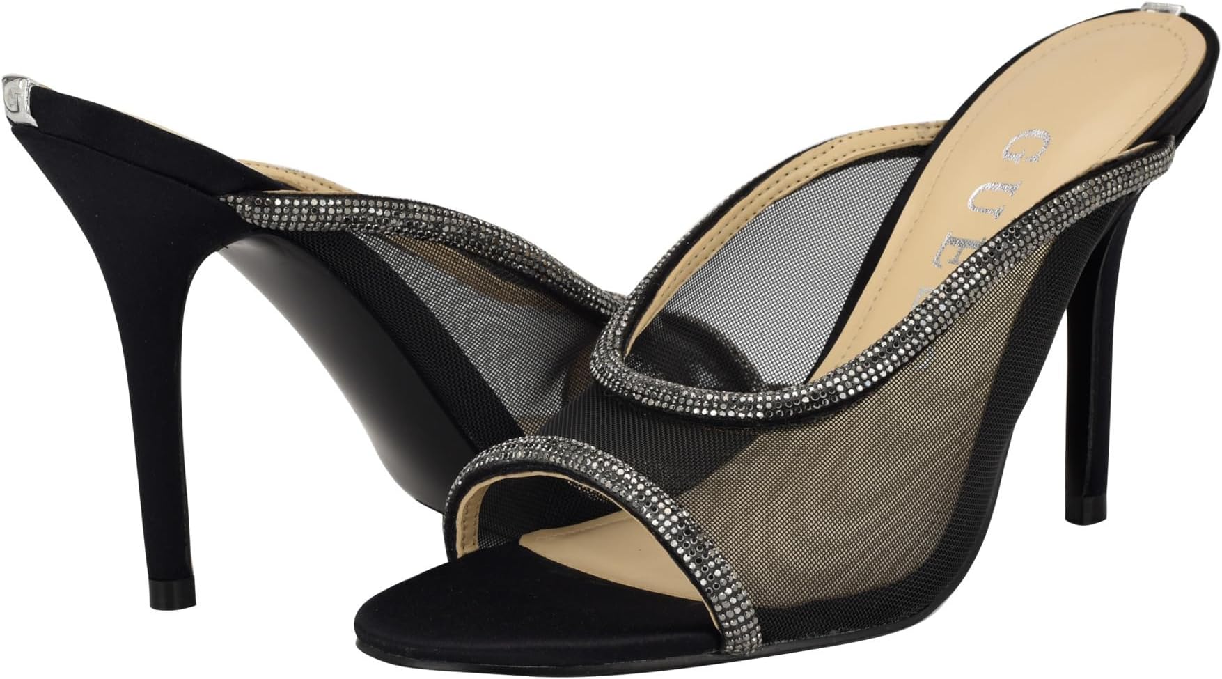 Сандалии GUESS Mansa, цвет Black Mesh