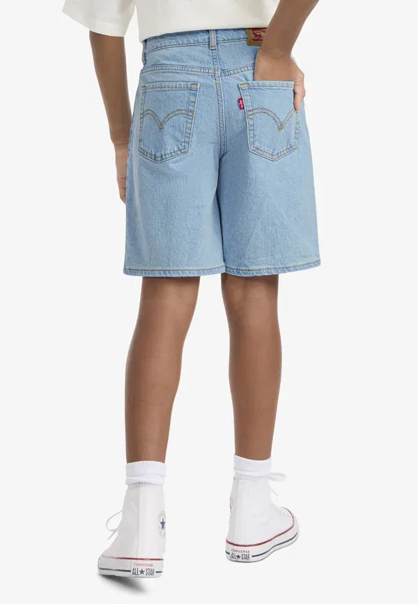 Джинсовые шорты Levi's 94 baggy, цвет теплая волна — фото 3