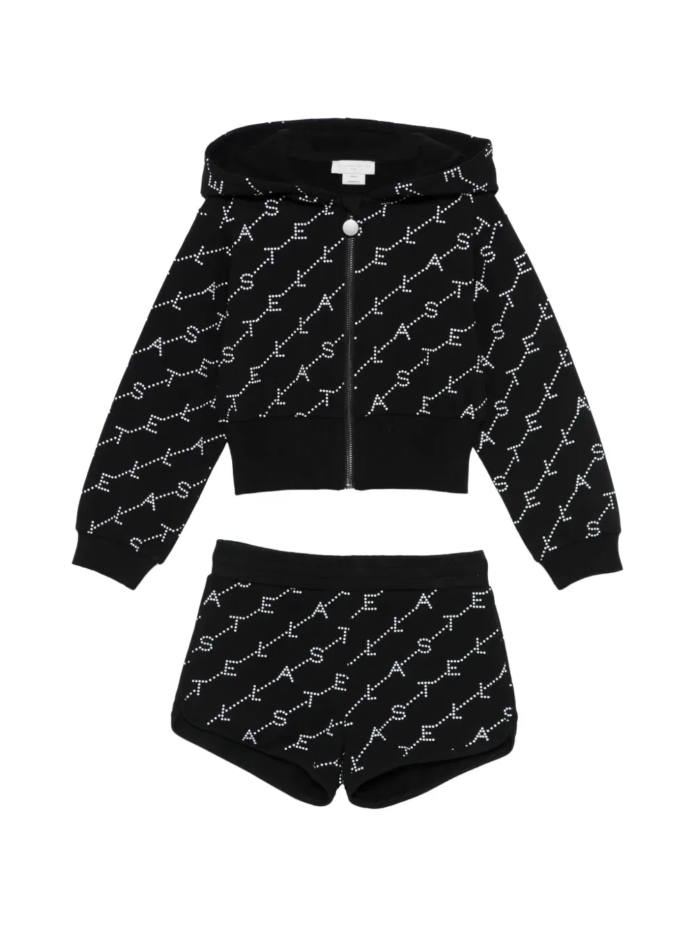 Комплект шорт с логотипом Stella Mccartney Kids, черный