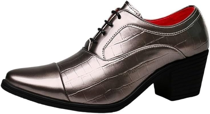 

Мужские ботинки Chelsea без подкладки, высокие с заостренным носком, кожаные, низкие шнурованные оксфорды, для работы, свадьбы, делового и повседневного стиля Zestrelax, Bronze