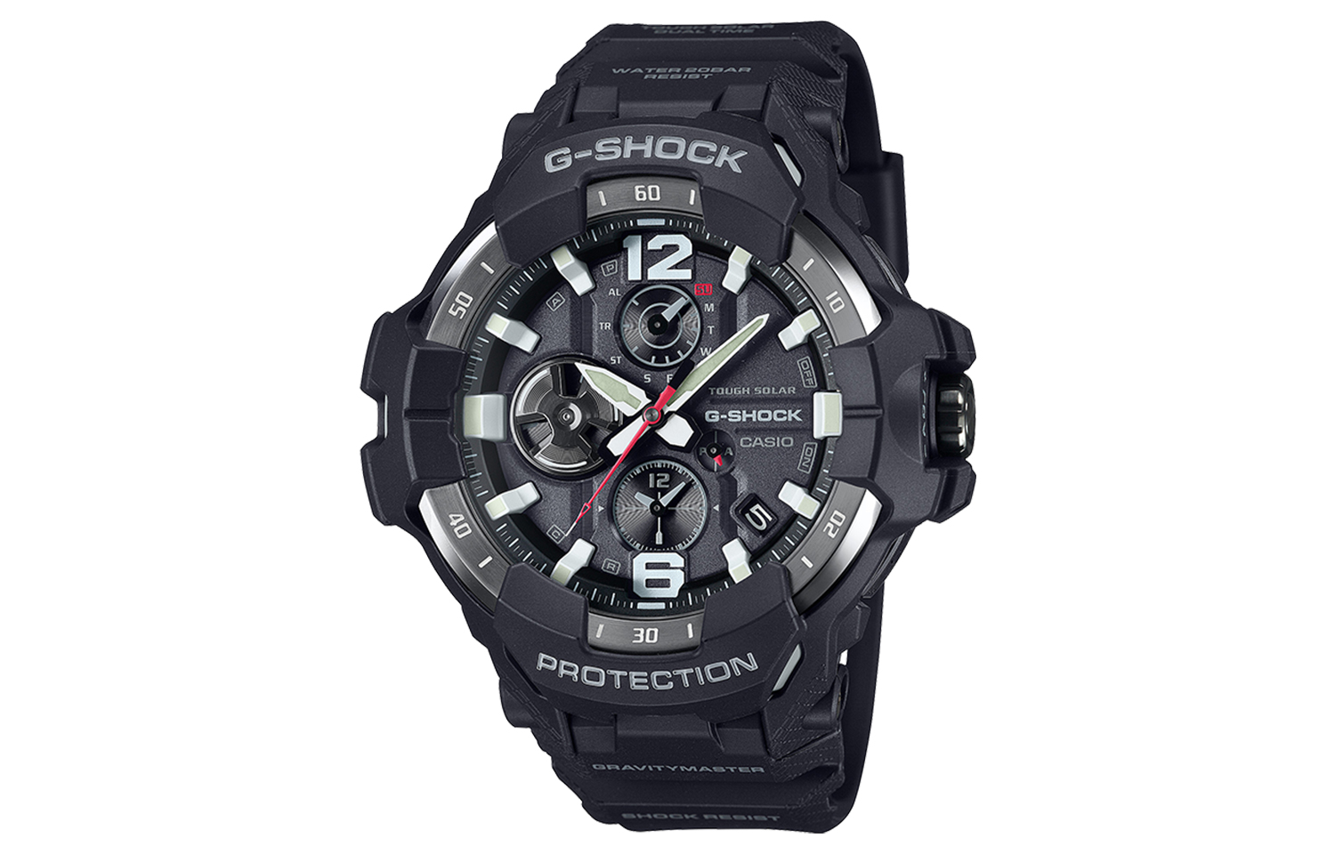 

Мужские часы CASIO MASTER OF G-AIR Series GR-B300-1APR черные