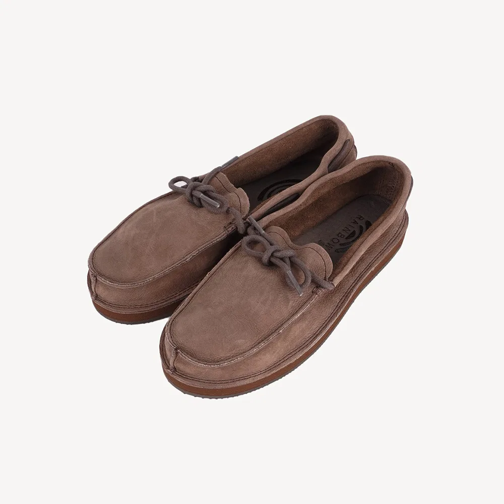 Мокасины Rainbow Sandals тёмно-коричневые унисекс — фото 3