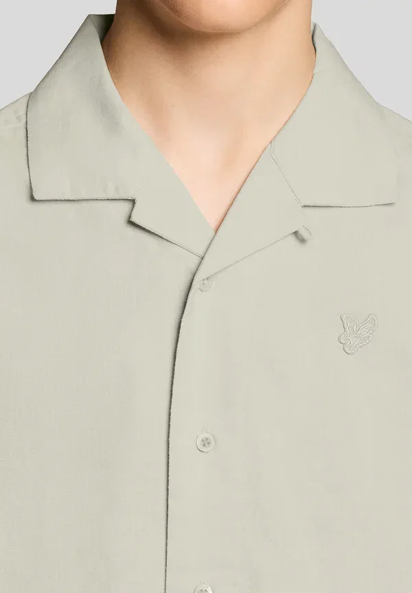 Рубашка Lyle & Scott, цвет сине-зеленый — фото 4