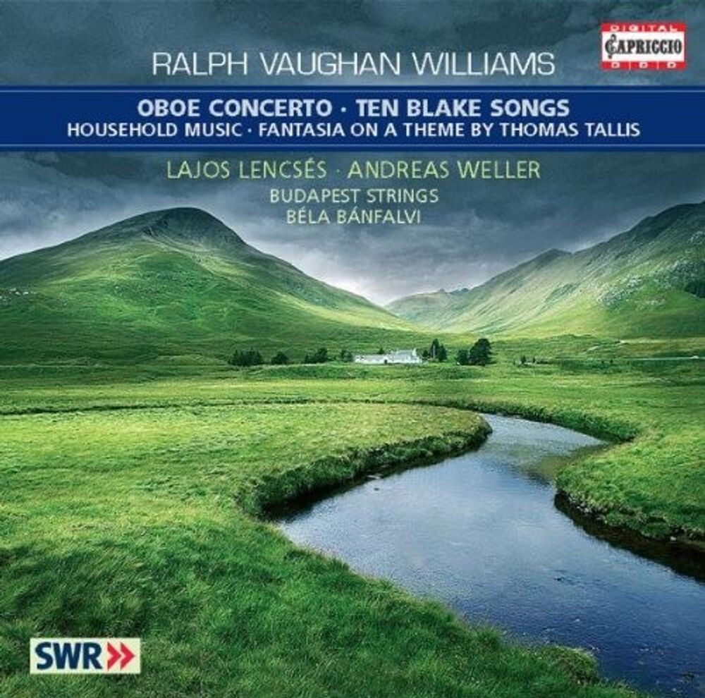 

Диск CD Vaughan Williams: Oboe Concerto / Ten Blake Songs - Ralph Vaughan Williams, Bela Banfalvi, Lajos Lencses, Andreas Weller, Budapest Strings
