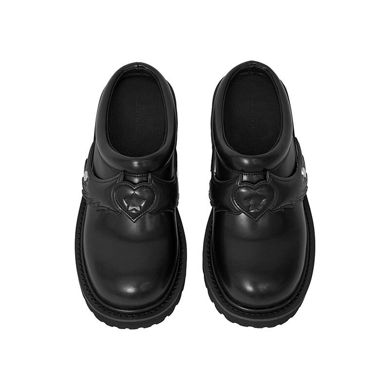Мюли женские с закрытым носком женские Symbols Of Light, черный — фото 3