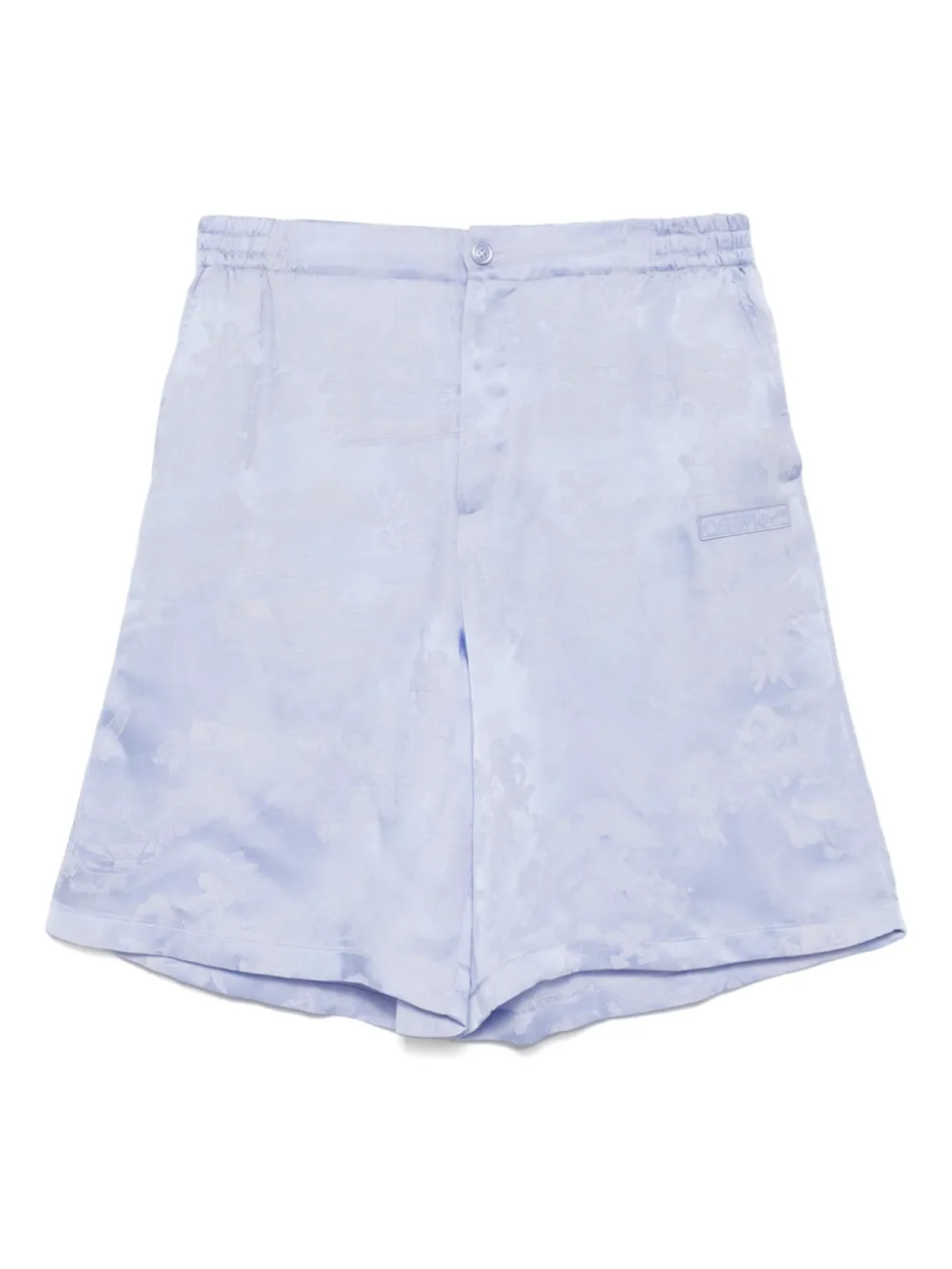 

Off-White жаккардовые шорты Fresco, синий
