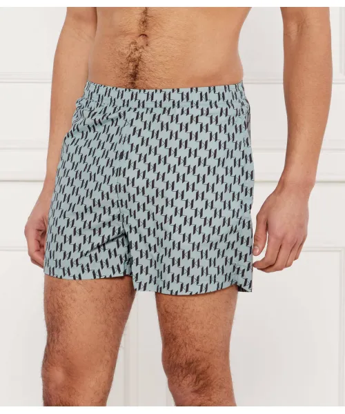 

Пляжные шорты Regular fit Karl Lagerfeld, серый