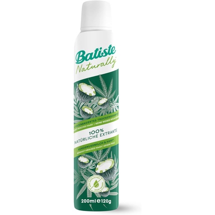 

Сухой шампунь Naturally Coconut Milk & Hemp 200 мл Batiste