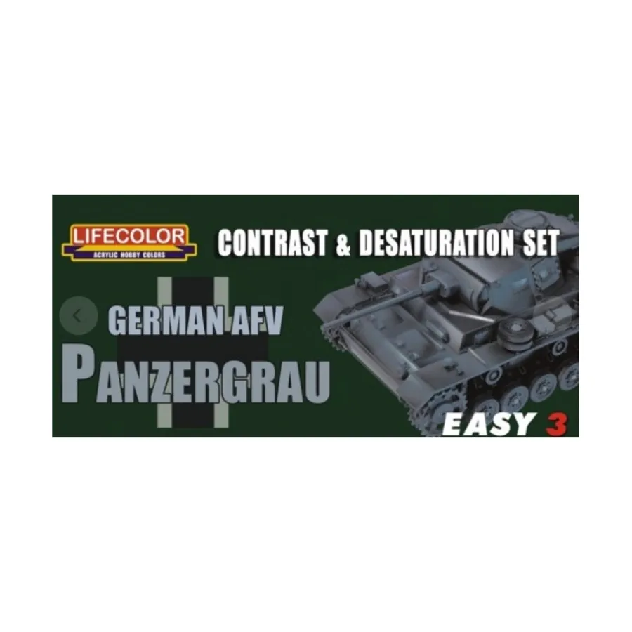 

Немецкая ББМ Panzergrau, Easy 3 Mini Sets