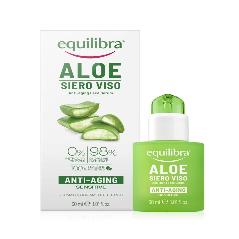 

Крем против морщин Sérum facial antiedad de aloe vera Equilibra, 30 мл