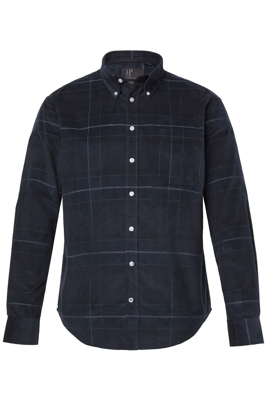 

Рубашка на пуговицах классического кроя JP1880, Black