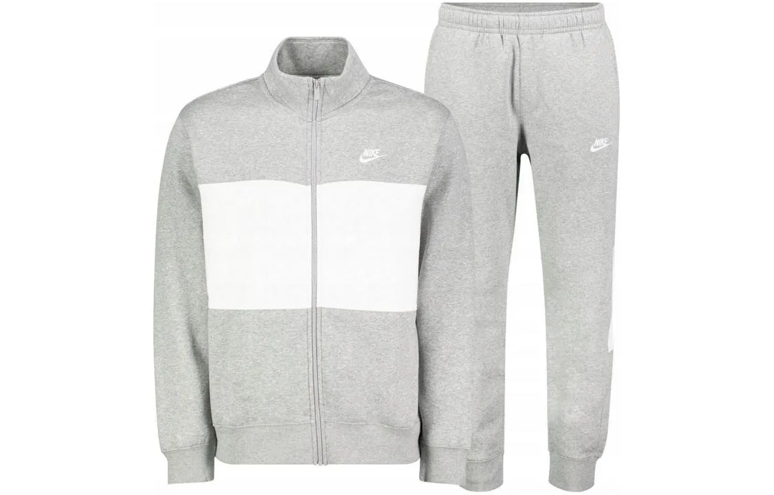 Nike Повседневный спортивный костюм мужской серый — фото 3
