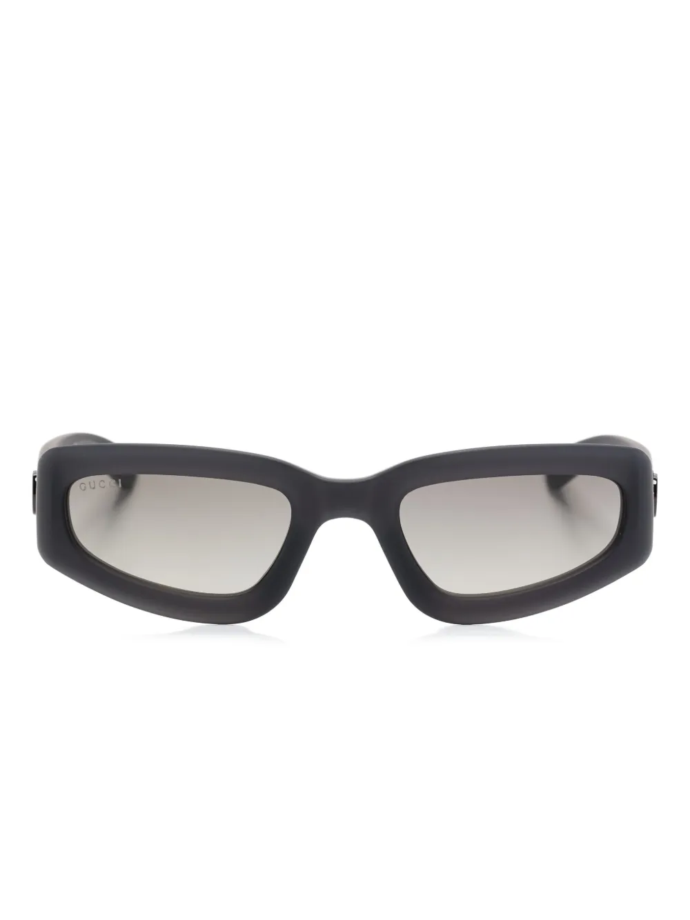 

Солнцезащитные очки в геометричной оправе Gucci Eyewear, серый