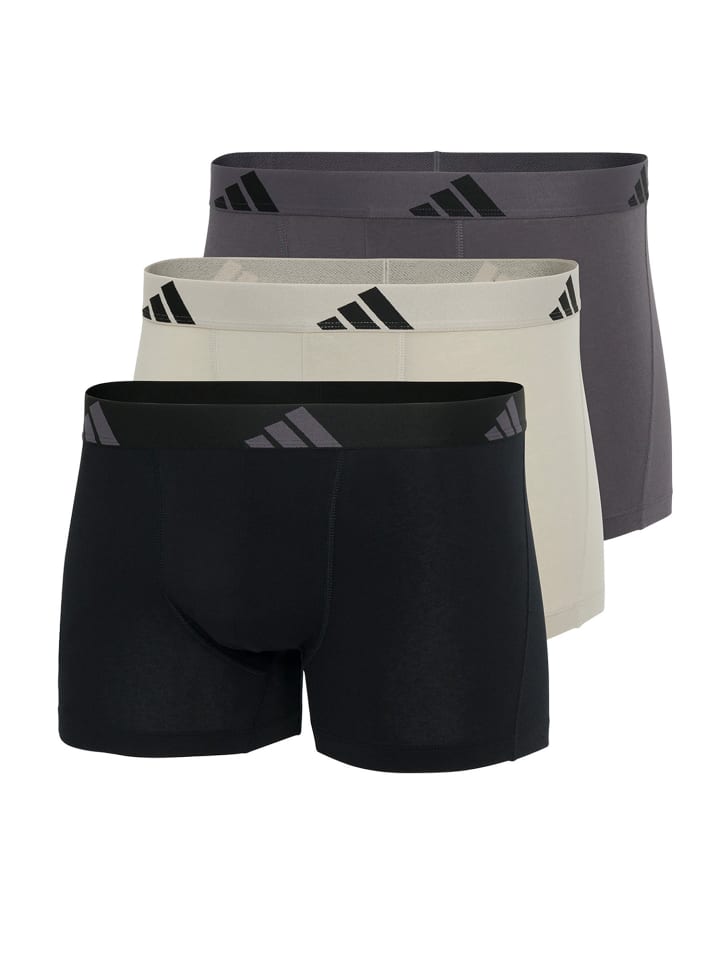 

Трусы боксеры adidas, цвет schwarz, taupe, dunkelgrau