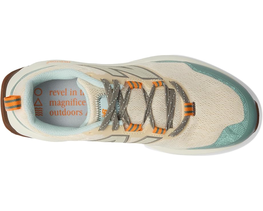 Кроссовки New Balance Fresh Foam X Garoé v2, цвет Calcium/Dark Juniper/Dockside — фото 2