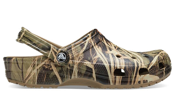 Сандалии realtree x classic clog v2 'max-4 hd camouflage' Crocs, зеленый — фото 3