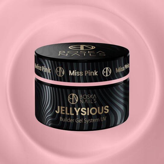Наращивающий УФ-гель для ногтей, 30 мл Boska Nails, Jellysious Miss Pink — фото 3