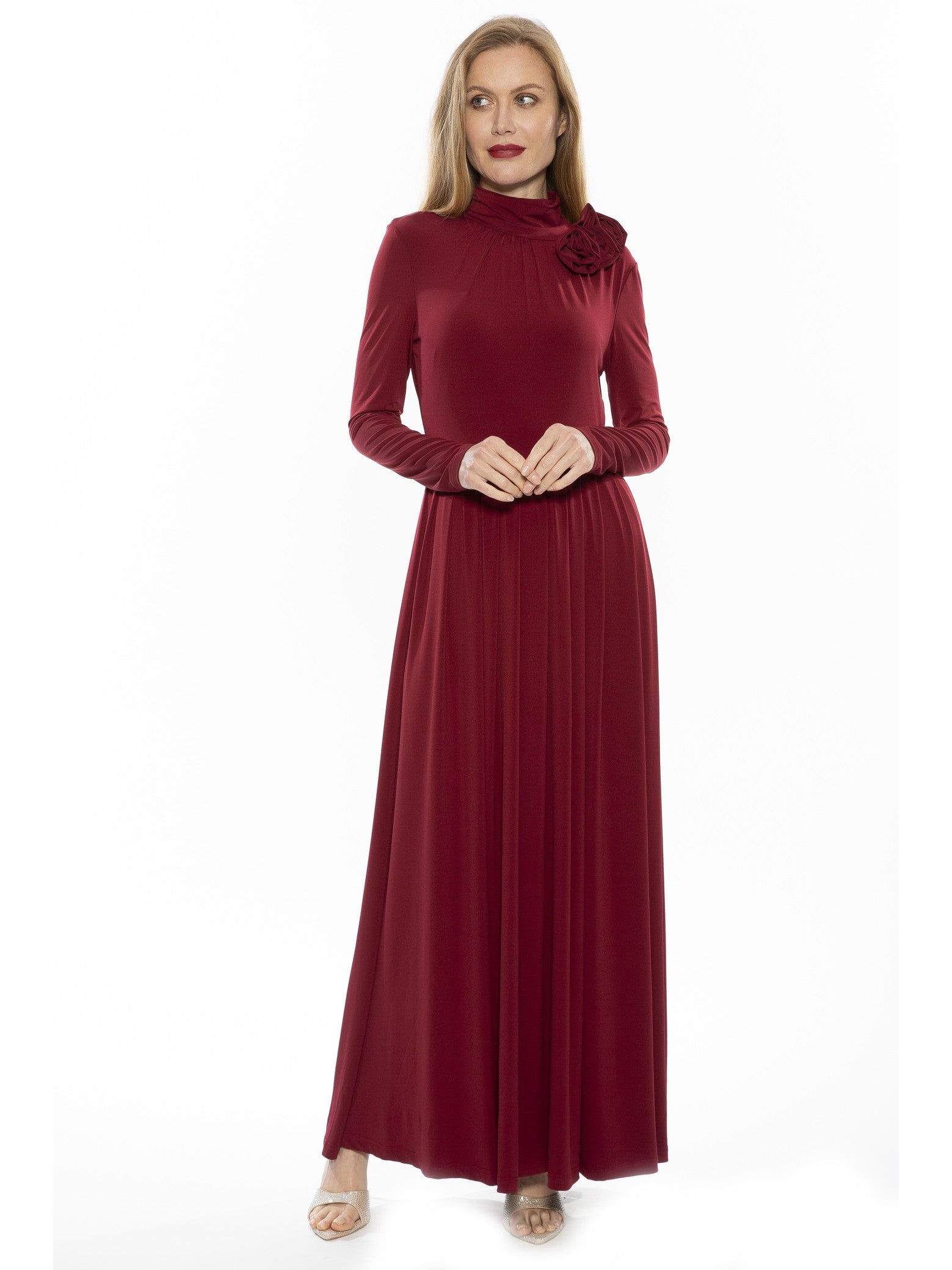 

Платье Анджелины ALEXIA ADMOR, цвет burgundy