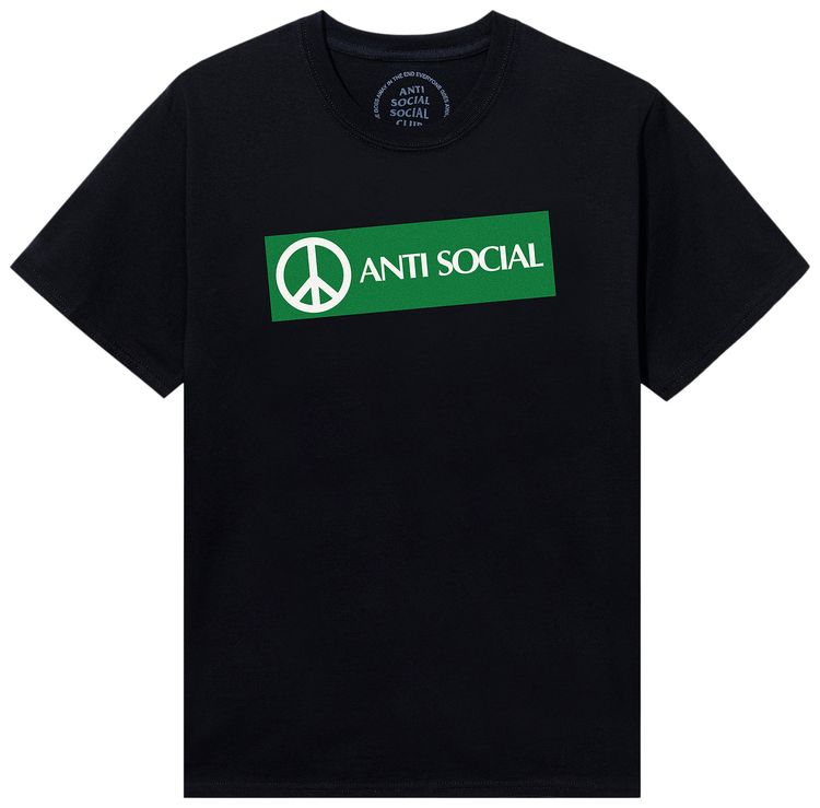 

Футболка Anti Social Social Club Bumper 2 Bumper Tee 'Black', черный