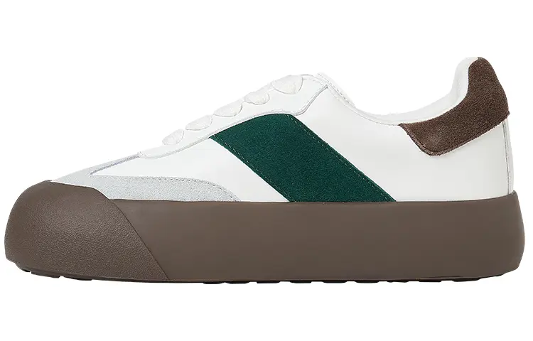 

Кроссовки GOOD BAI Skateboarding Shoes Unisex Low-top White/green, зеленый