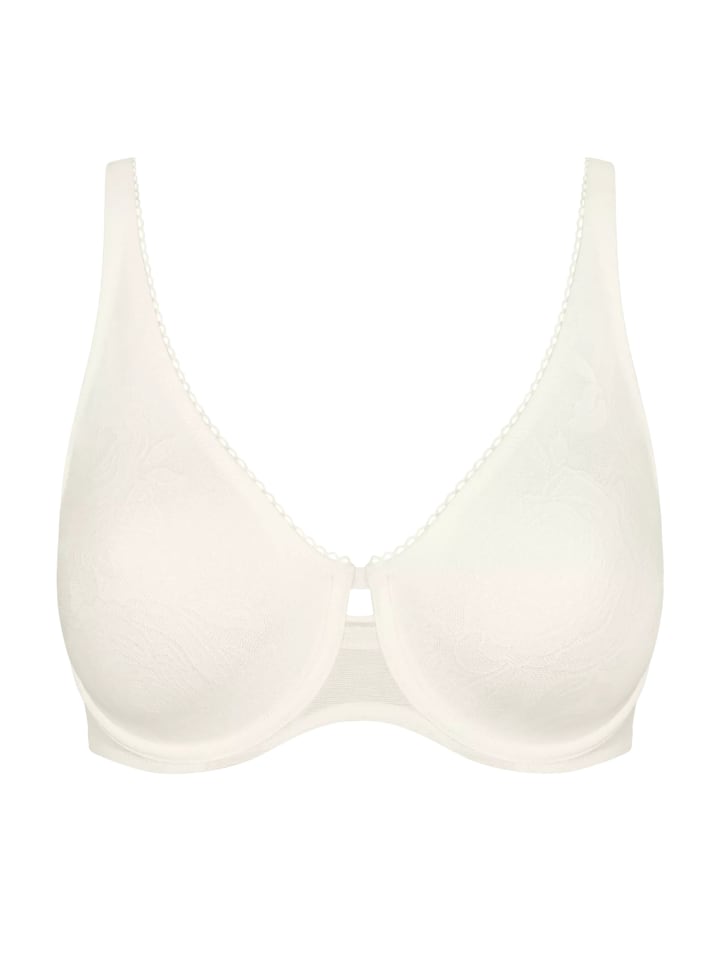 

Бюстгальтер-минимайзер Wild Rose Sensation из шелка белого цвета Triumph