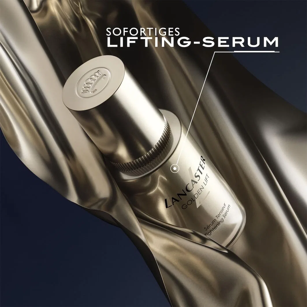 Сыворотка Lancaster — Для лица подтягивающая «Golden Lift Tightening Serum» от, 30 мл — фото 4