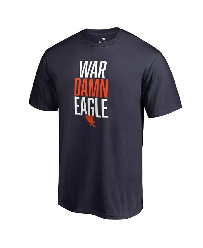 

Мужская темно-синяя футболка Auburn Tigers Hometown Collection War Damn Eagle Fanatics