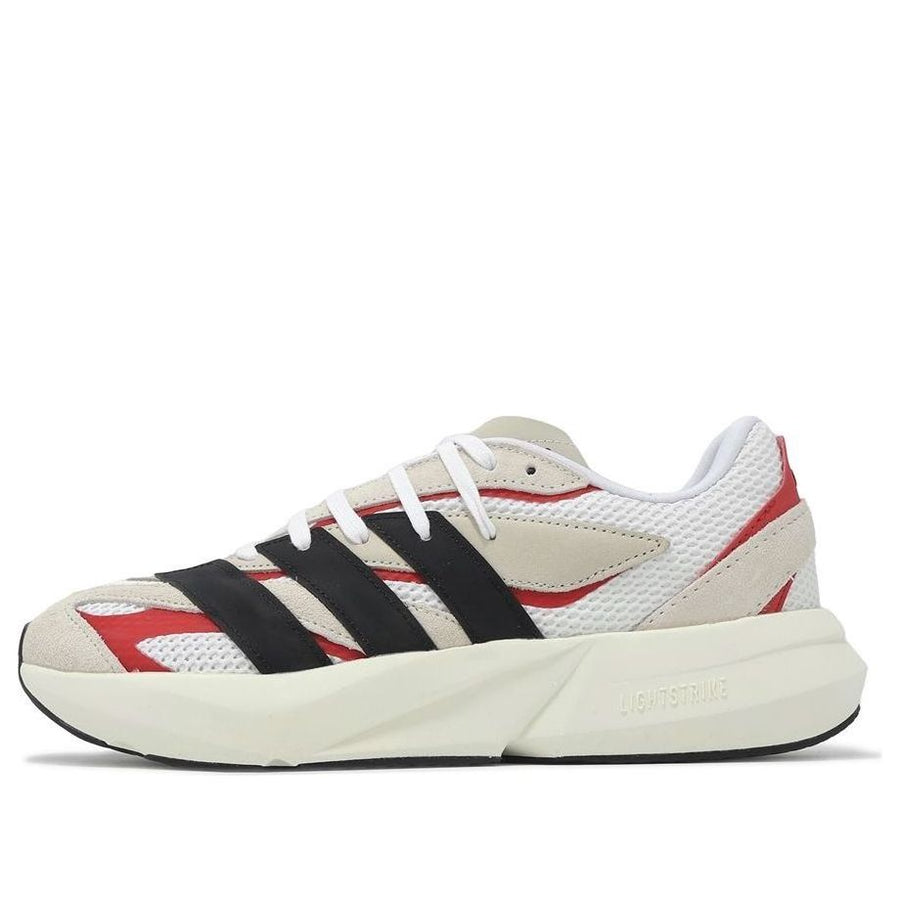 

Кроссовки adidas Lightblaze 'White Beige Red', бежевый