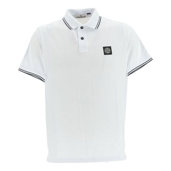 

Рубашка поло polo shirt 'white' Stone Island, белый